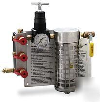  3M compressed air filter & regulator panel w-2806