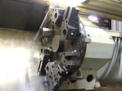 Cnc lathe le blond baron 60 fanuc 18 t steady $ reduced