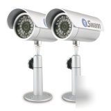 Swann maxi-brite kit - real & imitation security camera