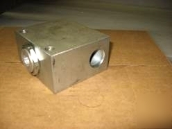 New - racine hydraulic valve block p/n 987618