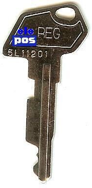 Samsung SAM4S cash register r key reg mode 5L11201 keys