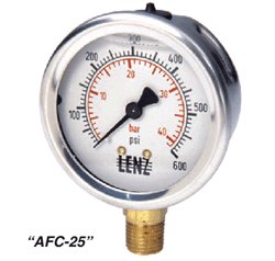 10,000PSI pressure gauge - afc-10M-25