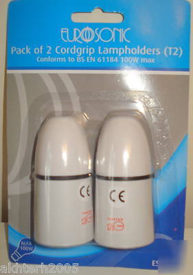 Cordgrip lampholder - pack of 2