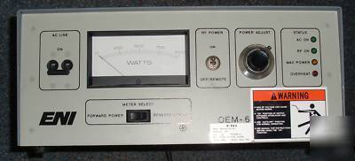 Eni oem-6 solid state power generator 13.56 mhz 0,6 kw