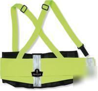 Ergodyne proflex 100 economy back support-hi-viz yellow