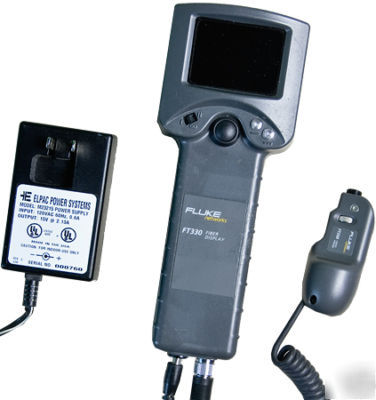Fluke FT330 fiberinspector video microscope w/probe