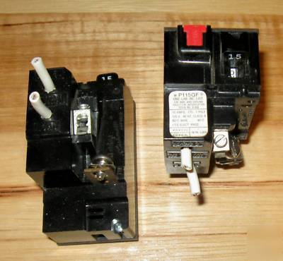 Ite pushmatic 15A 15 amp gfi gfci breaker P115GF ***
