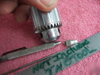 Jacobs chuck & scribe moore machinist toolmaker usa 