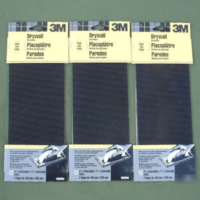 New 60 3M drywall screens fine grade #9089NA 4