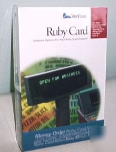 New sealed verifone ruby card P040-07-506