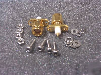 New sma panel plugs gold plated qty.2 
