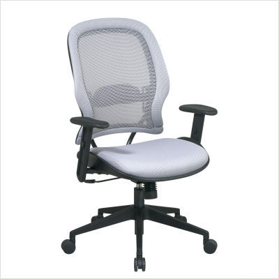 Space manager's chair shadow air grid back mesh seat