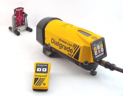 Spectra physics 1165 pipe laser level, dialgrade