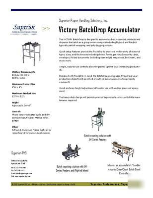 Superior-phs victory batch dropper. streamfeeder.