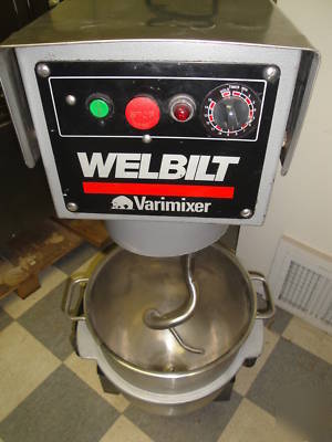 40 qt dough mixer varimixer welbilt commercial 