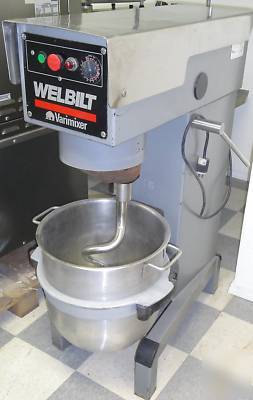 40 qt dough mixer varimixer welbilt commercial 