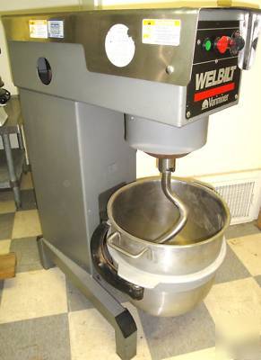 40 qt dough mixer varimixer welbilt commercial 