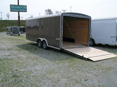 8.5X20 car hauler stealth intruder round top/front