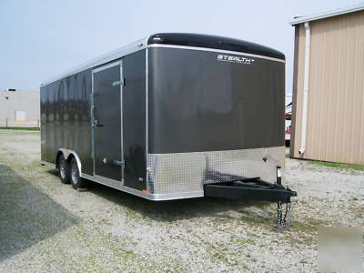 8.5X20 car hauler stealth intruder round top/front