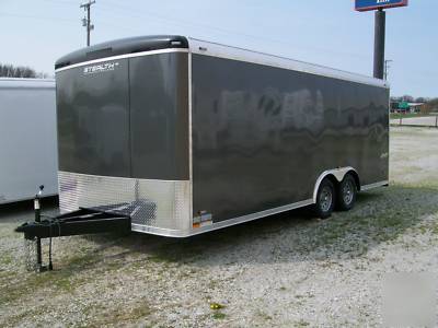 8.5X20 car hauler stealth intruder round top/front