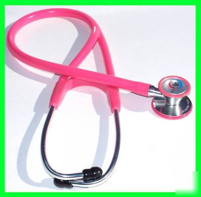 Cardiology stethoscope+ free pen light & name tag uc-7