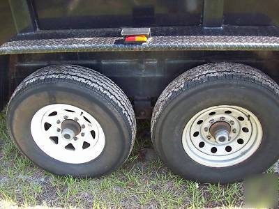 Dump trailer,big lug,80