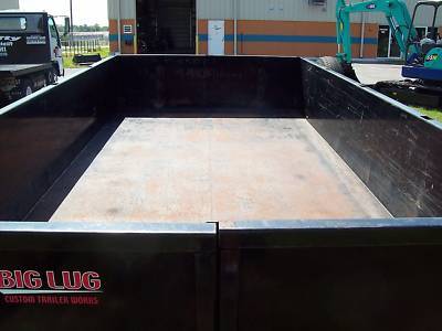 Dump trailer,big lug,80