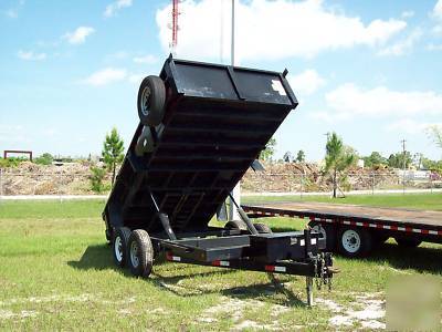 Dump trailer,big lug,80