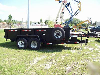 Dump trailer,big lug,80