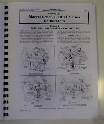 John deere carburetor service manual all 2-cylinders