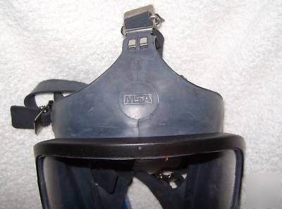 Msa full face respirator gas mask and filter never used