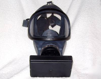 Msa full face respirator gas mask and filter never used