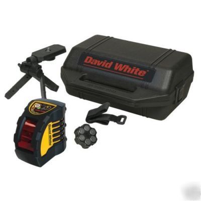 New david white 48-M2XT int./ext laser cross linelevel 