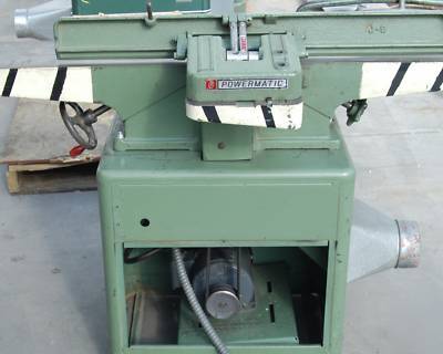 Powermatic 60 jointer 8INCH vintage american iron 1960S