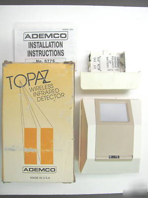 Ademco topaz #5775 wireless passive infrared detector