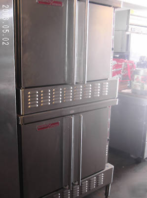 Blodgett zephaire-e double stacked electric convection 