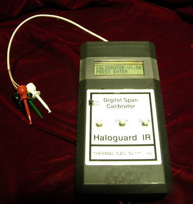 Haloguard ir thermal digital gas calibrator