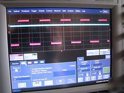 Lecroy waverunner WR6200 LSA1225 digital oscilloscope