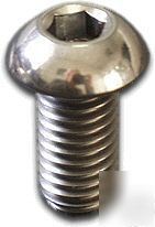 M6 x 55 stainless button head allen bolts x 2 pack