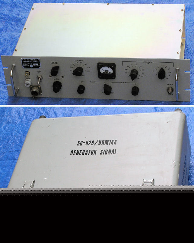 Signal generator hf ham sg-823/urm-144 2-28.8 mhz a-ok 
