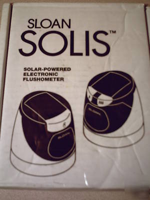 Sloan solis solar powered electronic flushometer valve 