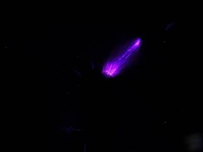 Tesla coil spark gap type with hv discharge wand