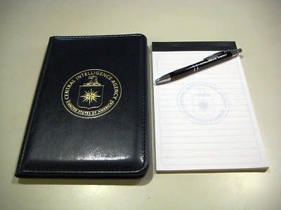 Cia central intelligence agency officer's folio genuine