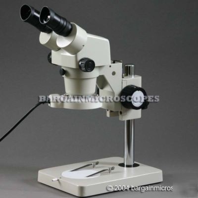 7.5-70X stereoscopic binocular pole mounted microscope