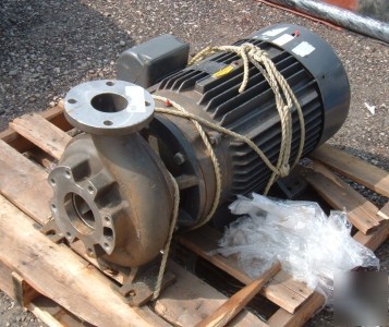 Ampco 4X3C ZCH2 pump on baldor reliance 50HP motor