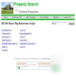 Green php realty listing script w/ adsense ads