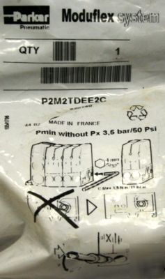 Parker pn: P2M2TDEE2C â€œtâ€ series size 2 valve moduflex