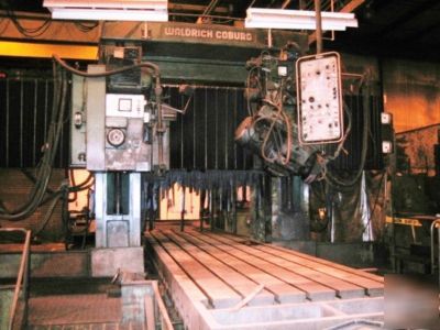 Waldrich coburg double column way grinder