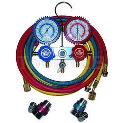 2-way manifold ga set w/ 90 degree snap & seal coupler