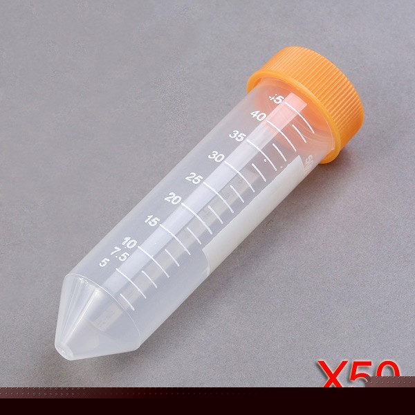 50 x centrifuge tubes for suspension isolation - 50ML